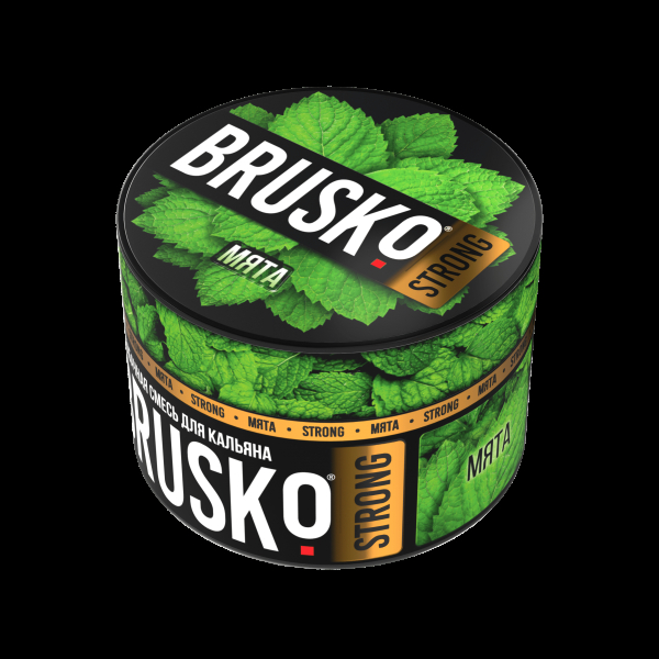 Смесь Brusko Strong мята  50 гр в Мурманске