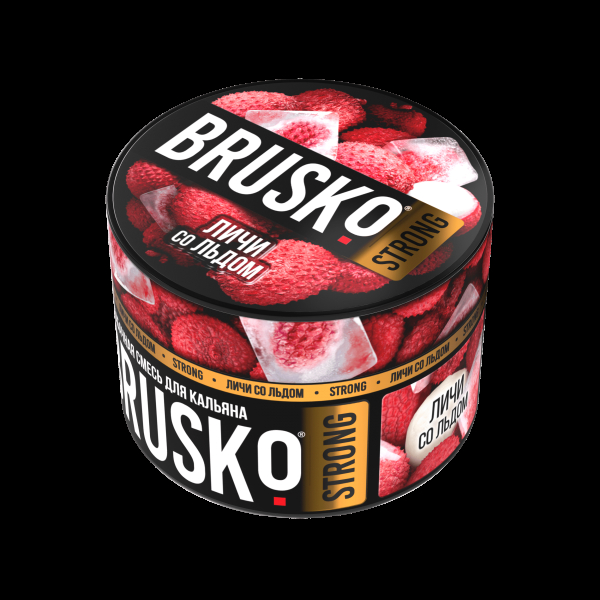 Смесь Brusko Strong личи со льдом  50 гр в Мурманске