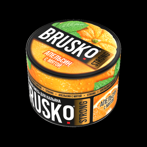 Смесь Brusko Strong апельсин с мятой  50 гр в Мурманске