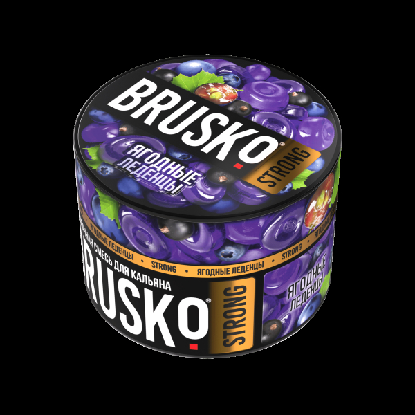 Смесь Brusko Strong ягодные леденцы  50 гр в Мурманске