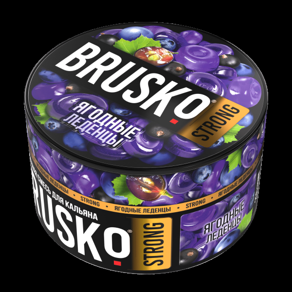 Смесь Brusko Strong ягодные леденцы  250 гр в Мурманске