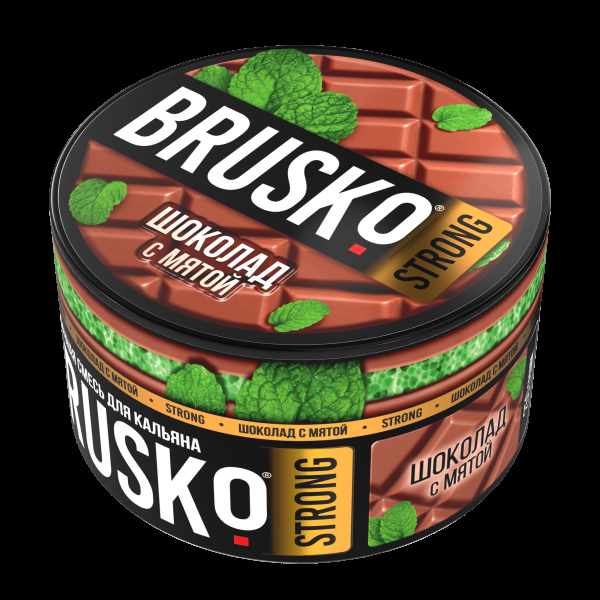 Смесь Brusko Strong шоколад с мятой  250 гр в Мурманске