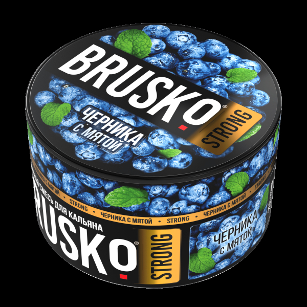 Смесь Brusko Strong черника с мятой  250 гр в Мурманске