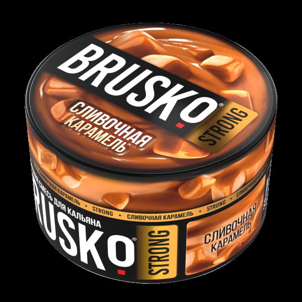 Смесь Brusko Strong сливочная карамель  250 гр в Мурманске