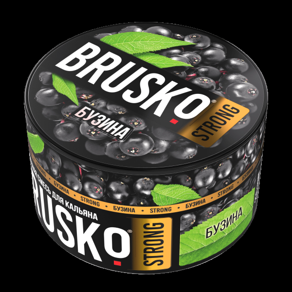 Смесь Brusko Strong бузина  250 гр в Мурманске