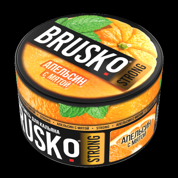 Смесь Brusko Strong апельсин с мятой  250 гр в Мурманске