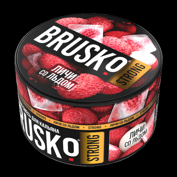 Смесь Brusko Strong личи со льдом  250 гр в Мурманске