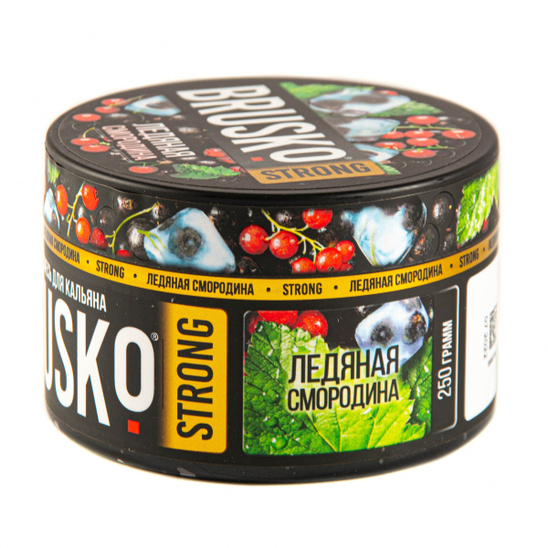 Смесь Brusko Strong ледяная смородина  250 гр в Мурманске