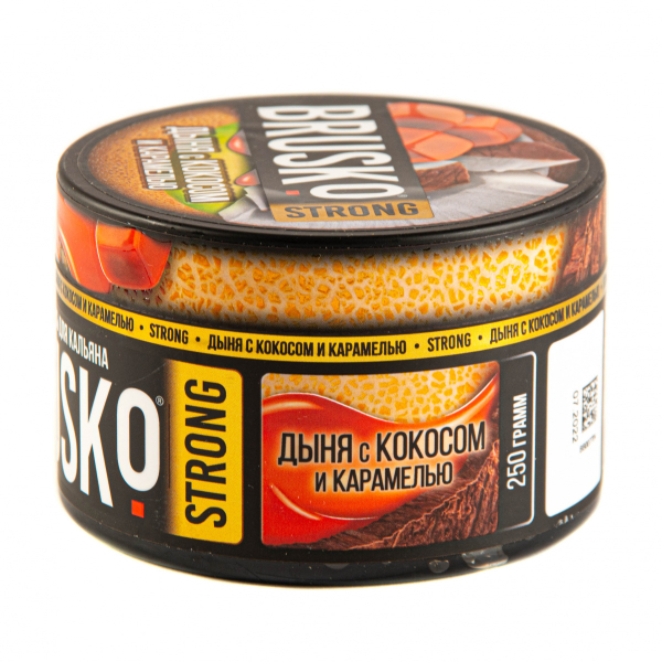Смесь Brusko Strong дыня с кокосом и карамелью  250 гр в Мурманске