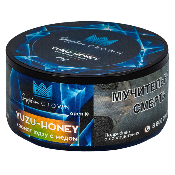Табак Sapphire Crown Yuzu-honey  25 грамм в Мурманске