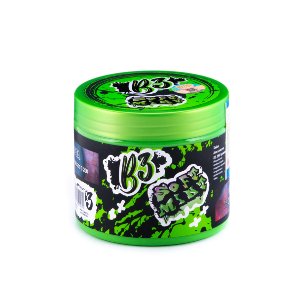 Табак B3 Soft Mint  250 грамм в Мурманске