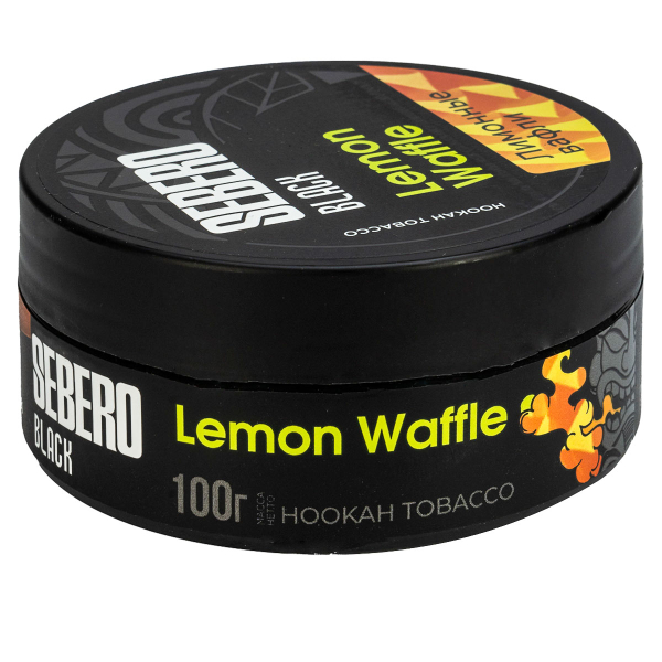 Табак Sebero Black Lemon Waffle  100 грамм в Мурманске