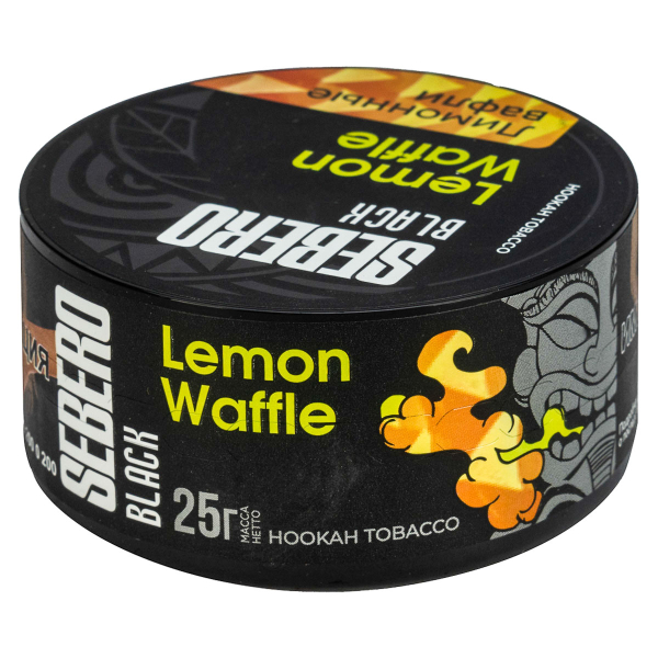 Табак Sebero Black Lemon Waffle  25 грамм в Мурманске