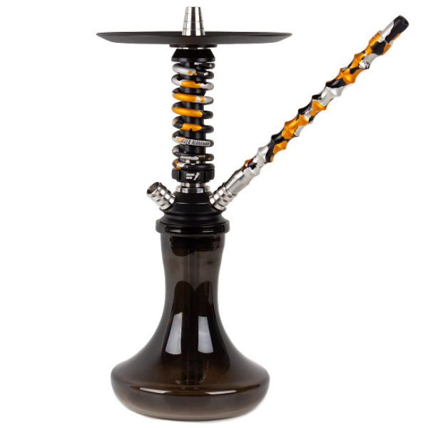 Кальян Mamay Custom Coilovers Micro Черный-Золотой Камуфляж  в Мурманске