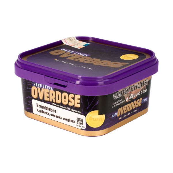 Табак Overdose Brumblebee  200 грамм в Мурманске