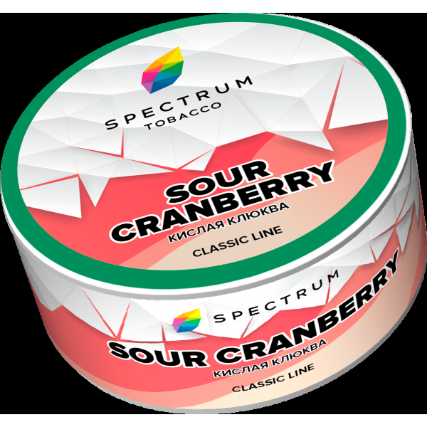 Табак Spectrum Sour cranberry  25 грамм в Мурманске