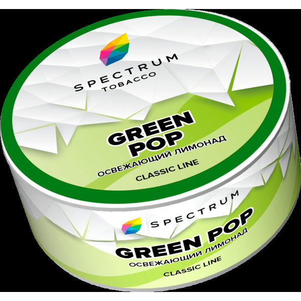 Табак Spectrum Green pop  25 грамм в Мурманске