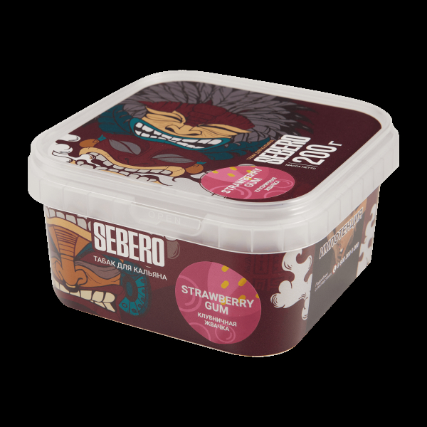 Табак Sebero Strawberry gum  200 грамм в Мурманске