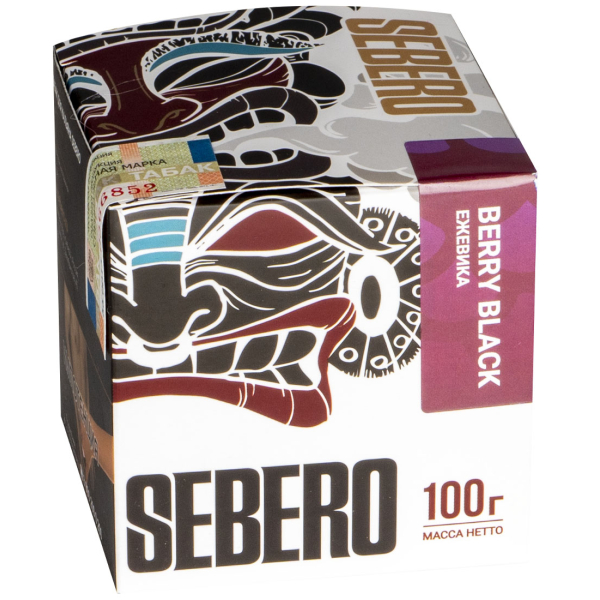 Табак Sebero Berry Black  100 грамм в Мурманске