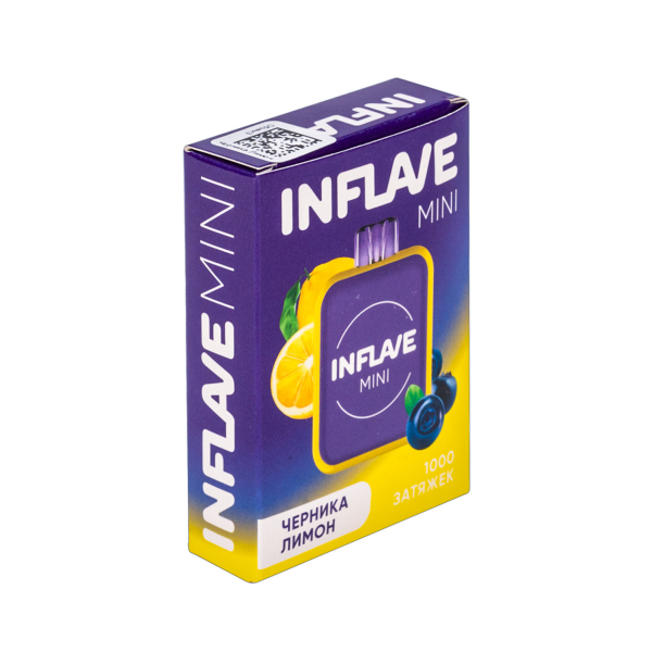 Inflave Mini Черника Лимон (1000 Затяжек) в Мурманске