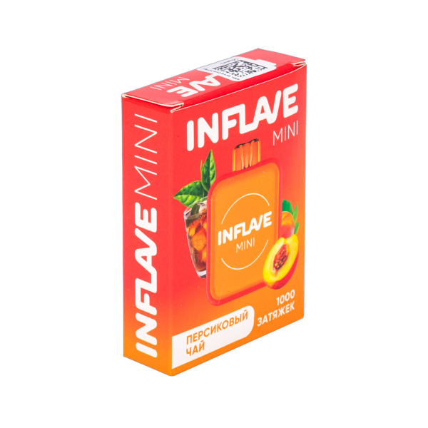 Inflave Mini Персиковый Чай (1000 Затяжек) в Мурманске
