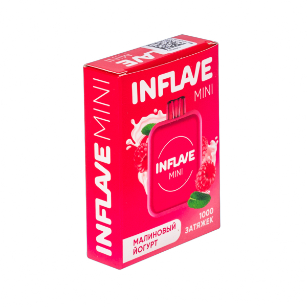 Inflave Mini Малиновый Йогурт (1000 Затяжек) в Мурманске