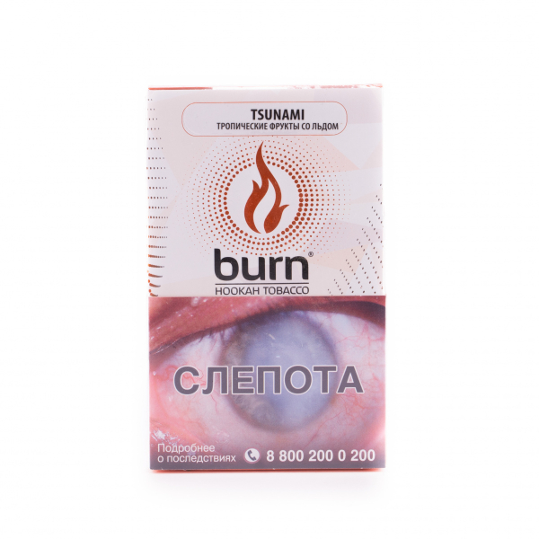 Табак Burn Tsunami  100 грамм в Мурманске