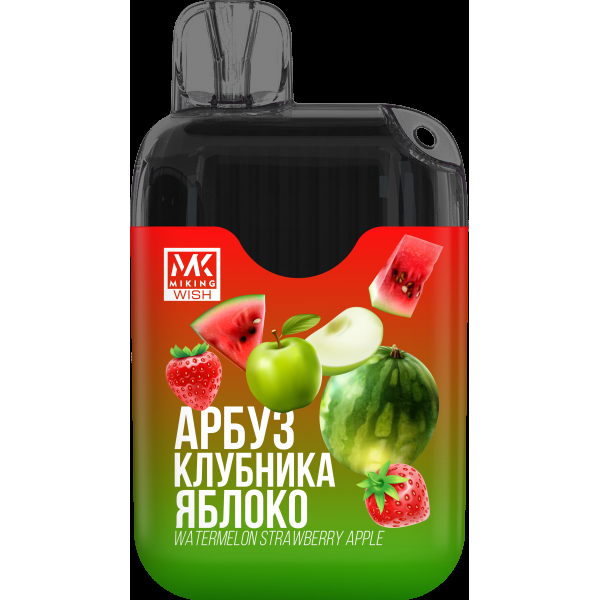 Miking Арбуз Клубника Яблоко (6000 Затяжек) в Мурманске
