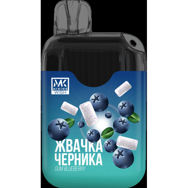 Miking Жвачка Черника (6000 Затяжек) в Мурманске