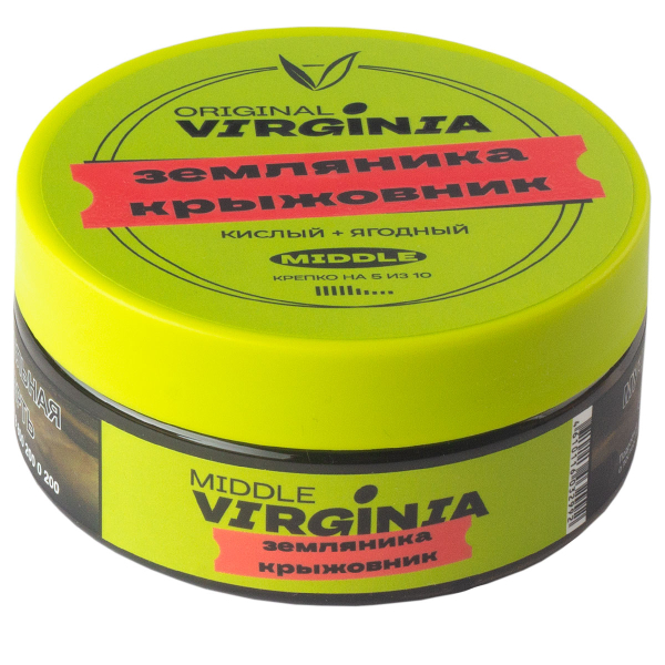 Табак Original Virginia Middle Земляника Крыжовник  100 грамм в Мурманске