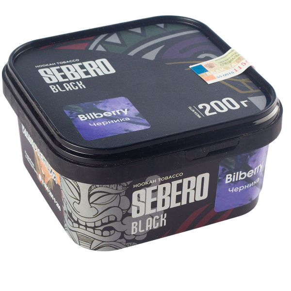 Табак Sebero Black Bilberry  200 грамм в Мурманске