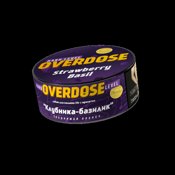 Табак Overdose Strawberry Basil  25 грамм в Мурманске