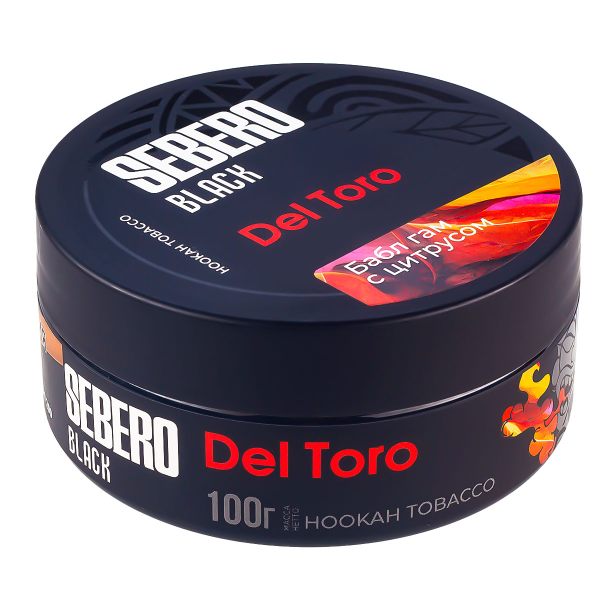 Табак Sebero Black Del Toro  100 грамм в Мурманске