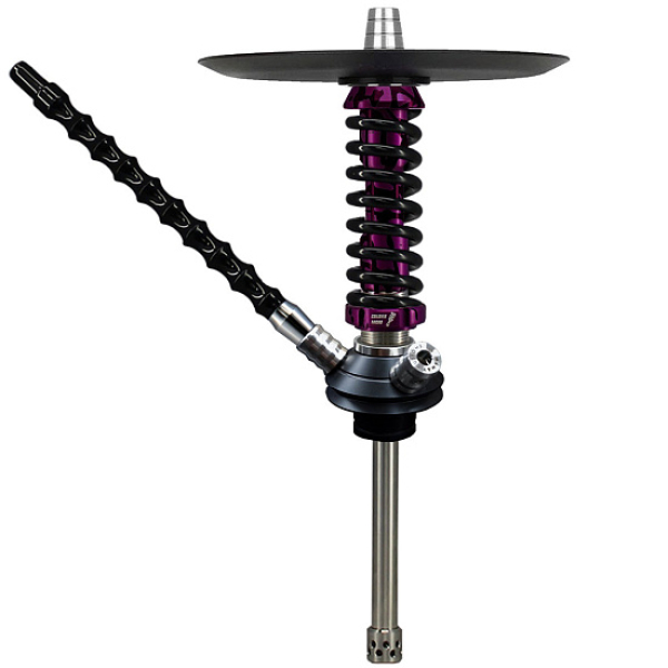 Кальян Mamay Custom Coilovers Micro Пурпурный Сплеш Черный  в Мурманске