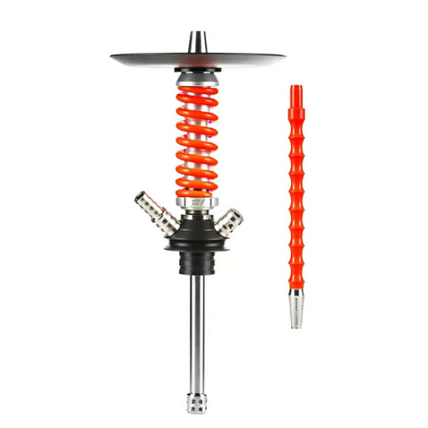 Кальян Mamay Custom Coilovers Micro Хром-Оранжевый  в Мурманске