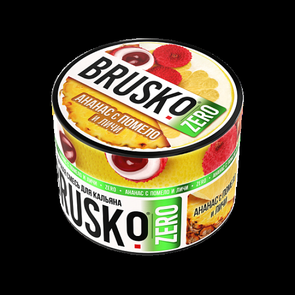 Смесь Brusko Ананас С Помело И Личи (Zero)  50 гр в Мурманске