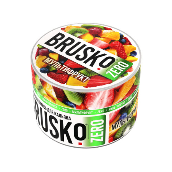 Смесь Brusko Мультифрукт (Zero)  50 гр в Мурманске