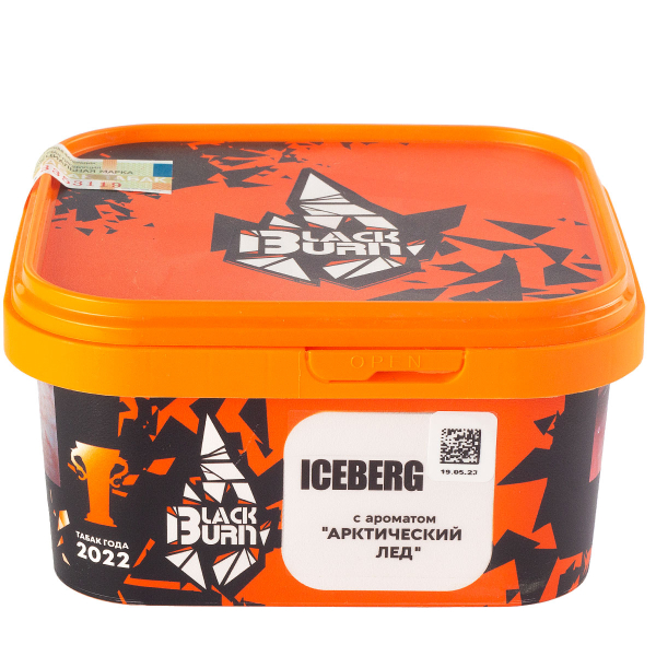 Табак Burn Black Iceberg  200 грамм в Мурманске