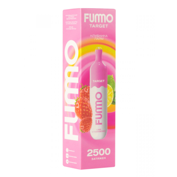 Fummo Target Клубника Лайм (2500 Затяжек) в Мурманске