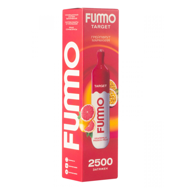 Fummo Target Грейпфрут Маракуйя (2500 Затяжек) в Мурманске