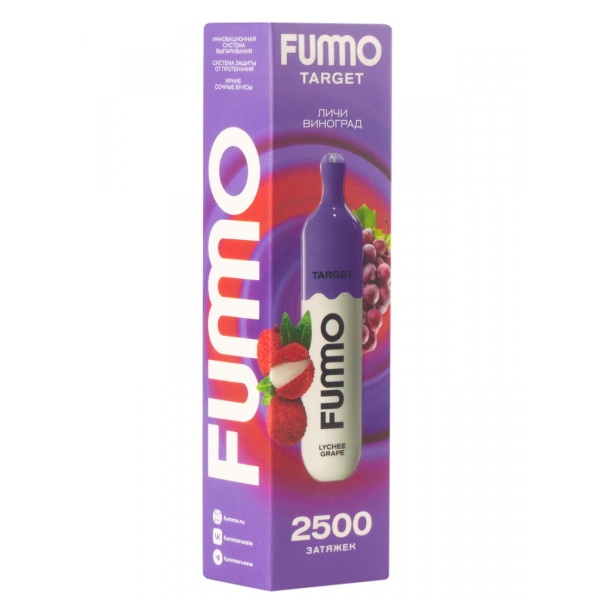 Fummo Target Личи Виноград (2500 Затяжек) в Мурманске
