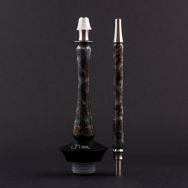 Кальян Union Hookah Sleek Акрил С Шишками Серый  в Мурманске