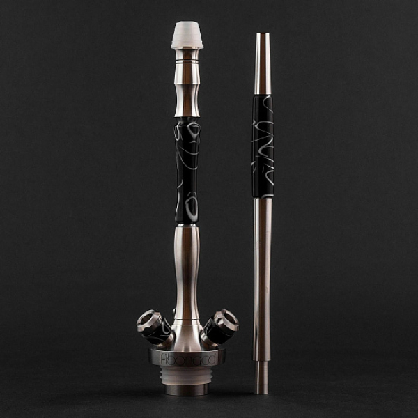 Кальян Union Hookah Fibonacci Акрил Черный 2  в Мурманске