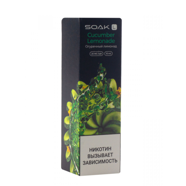 Жидкость Soak Cucumber Lemonade 10 Мл 2 Мг в Мурманске