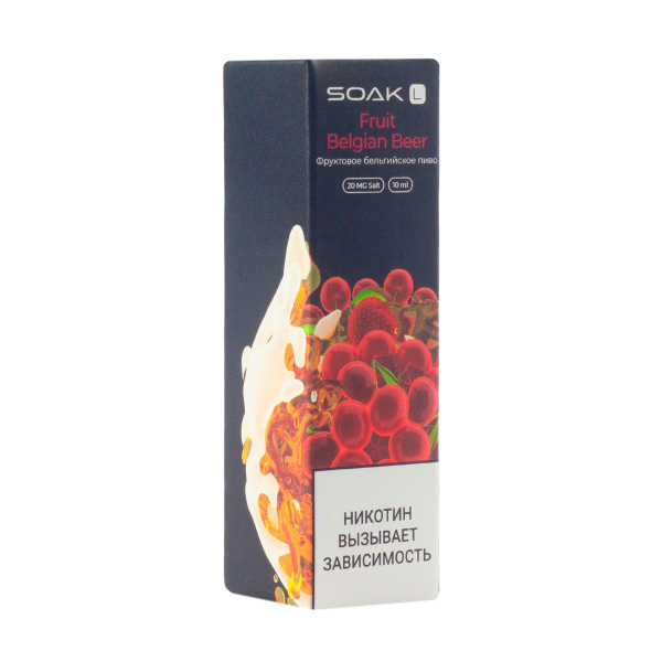 Жидкость Soak Fruit Belgian Beer 10 Мл 2 Мг в Мурманске