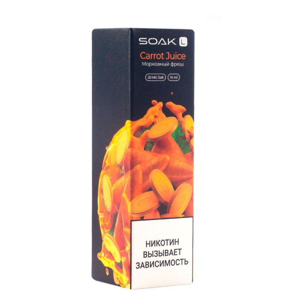 Жидкость Soak Carrot Juice 10 Мл 2 Мг в Мурманске