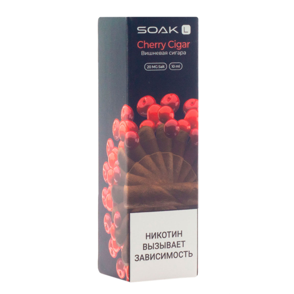 Жидкость Soak Cherry Cigar 10 Мл 2 Мг в Мурманске