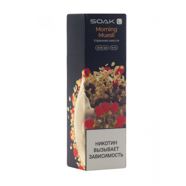 Жидкость Soak Morning Muesli 10 Мл 2 Мг в Мурманске