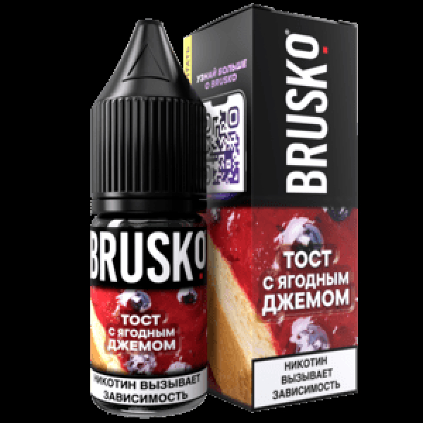Жидкость Brusko Salt Тост С Ягодным Джемом 10 Мл 2 Мг в Мурманске