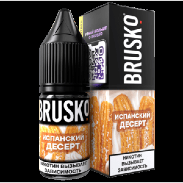 Жидкость Brusko Salt Испанский Десерт 10 Мл 2 Мг в Мурманске